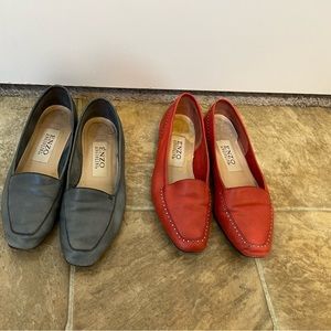 Bundle of 2 Pairs Enzo Anglioni Size 5 1/2 Flats
